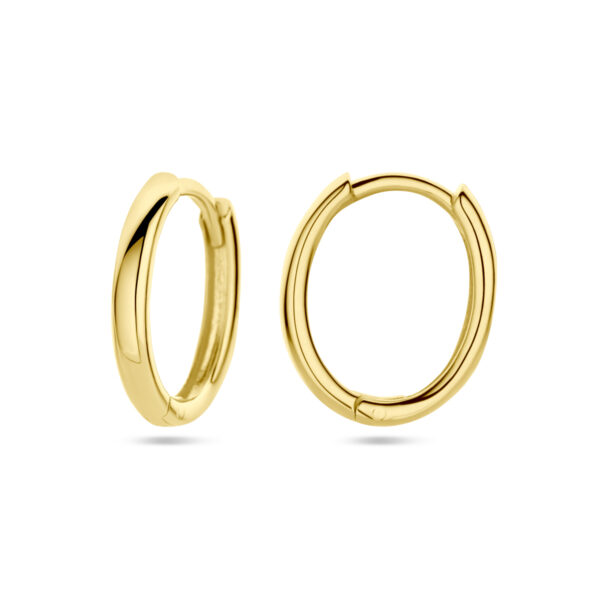 klapoorringen 14K geelgoud - Afbeelding 3