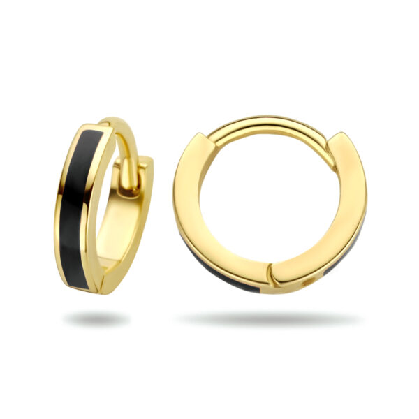 klapoorringen 14K geelgoud - Afbeelding 3