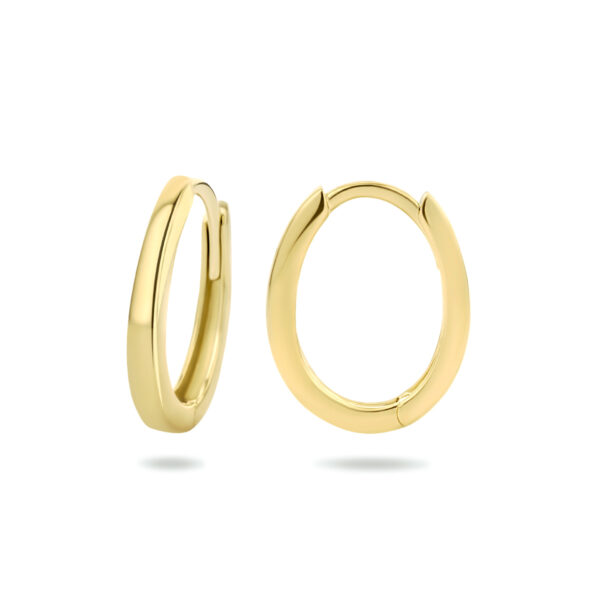 klapoorringen 14K geelgoud - Afbeelding 3