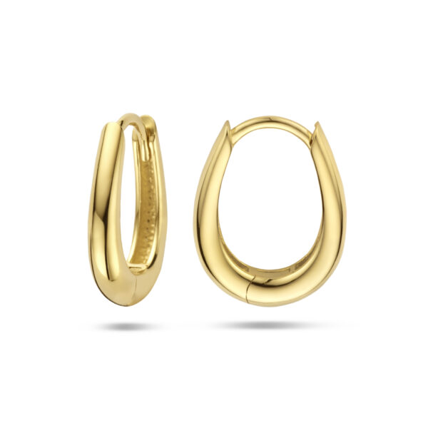 klapoorringen 14K geelgoud - Afbeelding 3