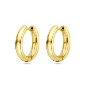klapoorringen 14K geelgoud