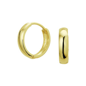 klapoorringen 14K geelgoud