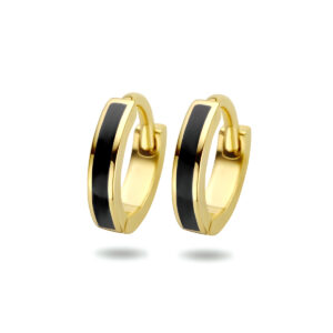 klapoorringen 14K geelgoud