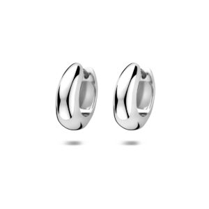 klapoorringen 15 mm zilver gerhodineerd