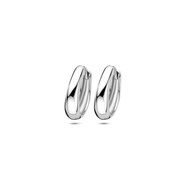 klapoorringen 15 mm zilver gerhodineerd