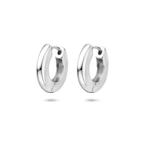 klapoorringen 15,5 mm zilver gerhodineerd