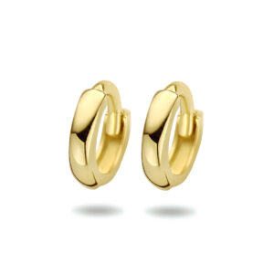klapoorringen 1,6 x 7,0 mm 14K geelgoud