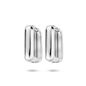 klapoorringen 25 mm zilver gerhodineerd