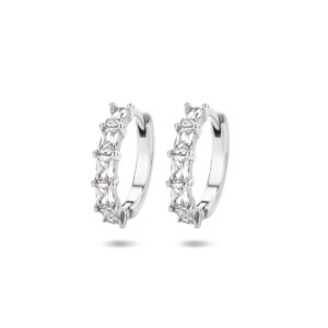 klaproorringen zirkonia zilver gerhodineerd