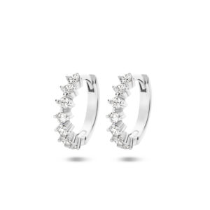 klaproorringen zirkonia zilver gerhodineerd
