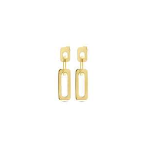 oorhangers 1 micron zilver verguld (geel)