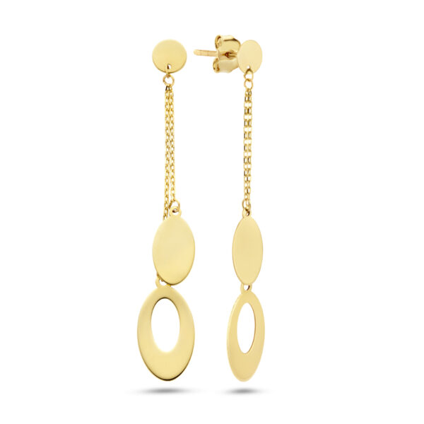oorhangers 14K geelgoud - Afbeelding 3