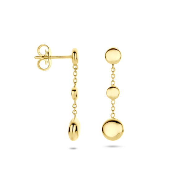oorhangers 24 mm 14K geelgoud - Afbeelding 3