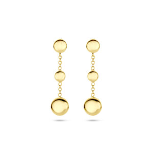 oorhangers 24 mm 14K geelgoud
