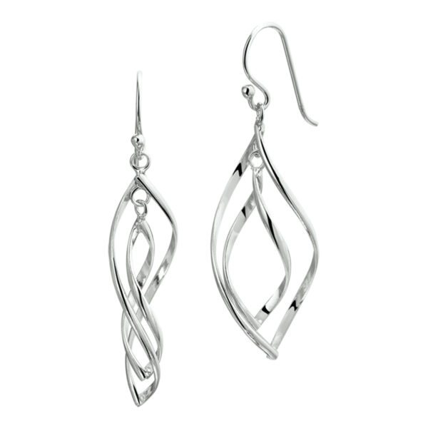 oorhangers franse haak zilver gerhodineerd