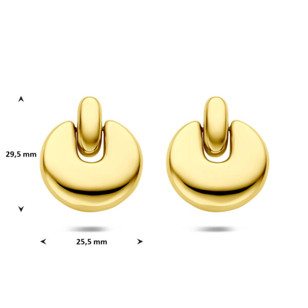 oorhangers ion plating 29,5 mm edelstaal - Afbeelding 4
