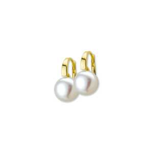 oorhangers parel brisur haak 14K geelgoud