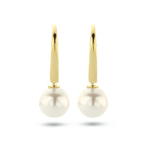 oorhangers parel brisur haak 14K geelgoud