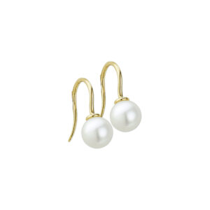 oorhangers parel franse haak 14K geelgoud