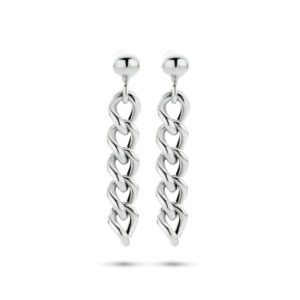 oorhangers schakel zilver gerhodineerd
