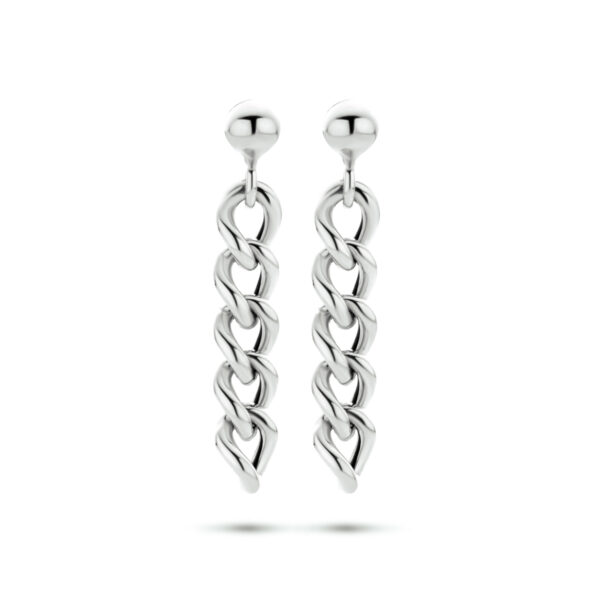 oorhangers schakel zilver gerhodineerd
