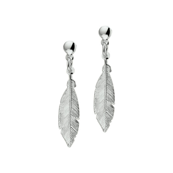 oorhangers veer zilver gerhodineerd