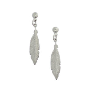 oorhangers veer zilver gerhodineerd
