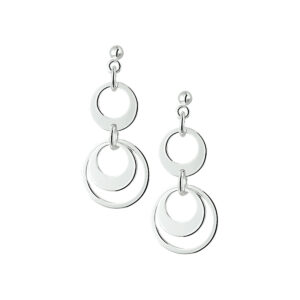 oorhangers zilver gerhodineerd