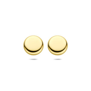 oorknoppen 10 mm 14K geelgoud