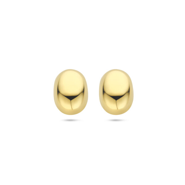 oorknoppen 10 mm 14K geelgoud