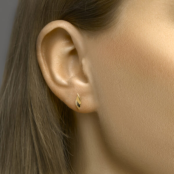 oorknoppen 14K geelgoud - Afbeelding 2