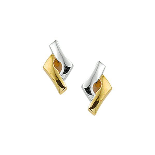 oorknoppen 14K geelgoud