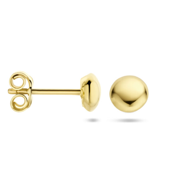 oorknoppen 14K geelgoud - Afbeelding 3