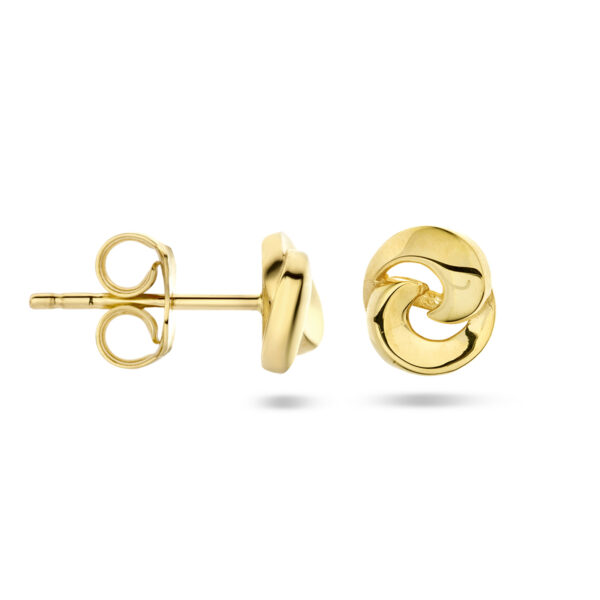 oorknoppen 14K geelgoud - Afbeelding 3