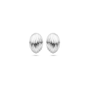 oorknoppen 18 mm zilver gerhodineerd
