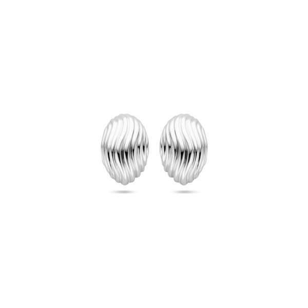 oorknoppen 18 mm zilver gerhodineerd