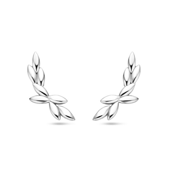 oorknoppen 20 mm zilver gerhodineerd