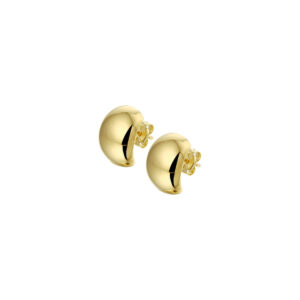 oorknoppen 9 mm 14K geelgoud