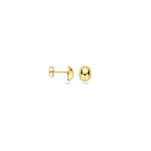 oorknoppen druppel 8,5 mm 14K geelgoud - Afbeelding 3
