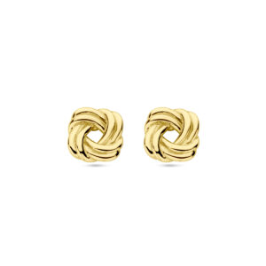 oorknoppen knoop 14K geelgoud