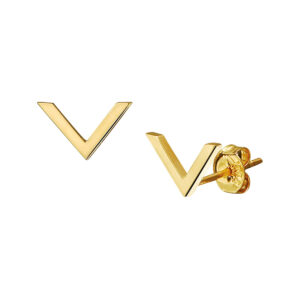 oorknoppen v 14K geelgoud