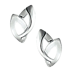 oorknoppen zilver gerhodineerd