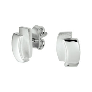 oorknoppen zilver gerhodineerd