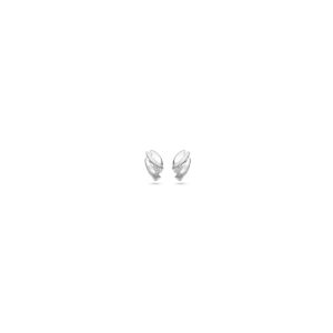 oorknoppen zirkonia 9,3 mm zilver gerhodineerd