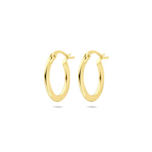 oorringen 19 mm 14K geelgoud