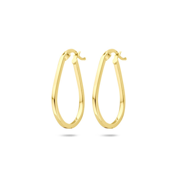 oorringen 25 mm 14K geelgoud