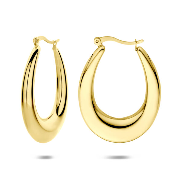 oorringen ion plating 43 mm edelstaal - Afbeelding 3