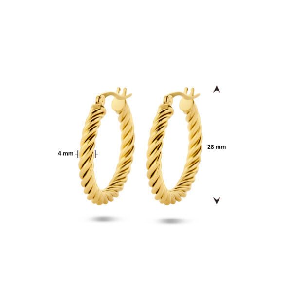 oorringen ion plating edelstaal - Afbeelding 4