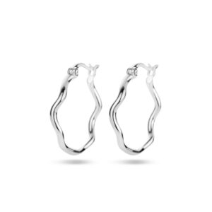 oorringen zilver gerhodineerd