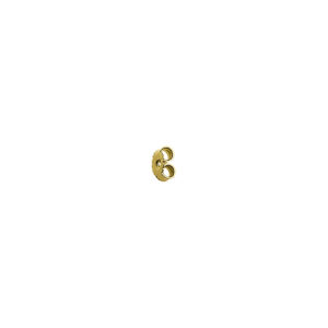 poussetten 14K geelgoud